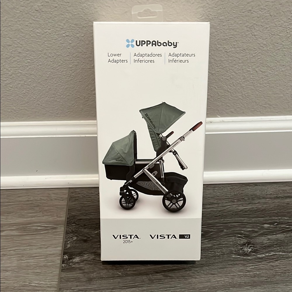 Uppababy Vista 2015+ and Vista V2 Stroller - Lower Adapters NWT